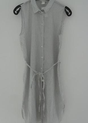 Сукня-сорочка н&м, р. 38евр3 фото