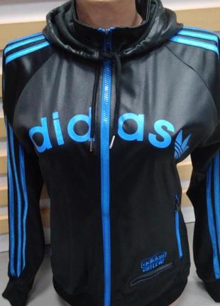 Кофта, утепленная, спортивная, олимпийка, толстовка, adidas chile 62, lidl, ru44/eur38/m1 фото