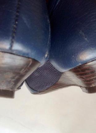 Туфли кожаные с сетчатыми вставками, etienne aigner5 фото