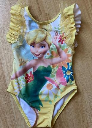 Суцільний купальник для дівчинки до 2 років disney 92 cm