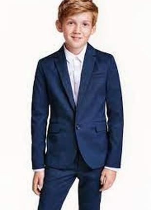 Стильний піджак хлопчику 10 - 11 років блейзер h&m2 фото