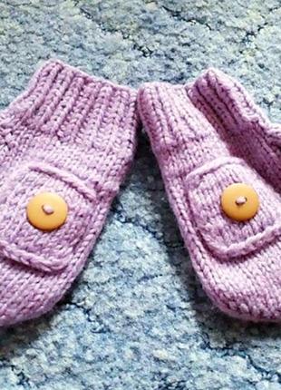 Рукавички для дівчинки