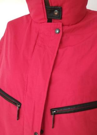 Курточка красная happytime куртка червона спортивная двухсторонняя спортивна подвійна двостороння3 фото