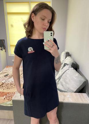 Сукня міні оверсайз