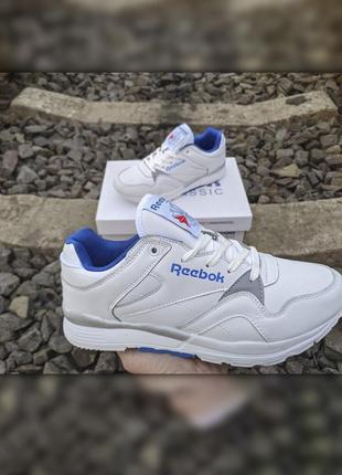 🔥 шкіра korte reebok royal glide натуральна шкіра придбати післяоплатою чоловічі кросівки