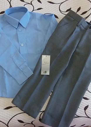 Комплект (брюки і сорочка) на хлопчика 3 років фірмовий