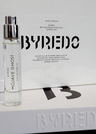 Byredo mojave ghost💥оригинал миниатюра travel tube неполная 10мл3 фото