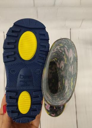 Детские резиновые сапоги резинові гумові чоботи3 фото