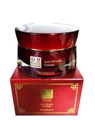 Антивозрастной крем deoproce whee hyang anti-wrinkle cream1 фото