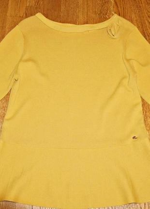Трикотажна блуза з баскою 50-52 розміру2 фото