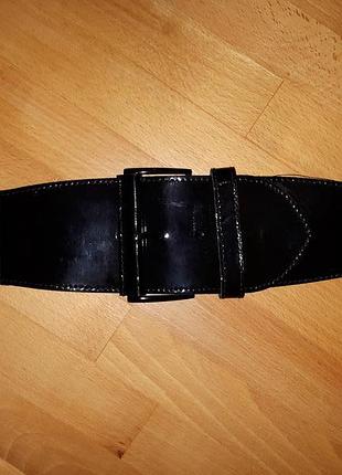 Стильний ремінь, шкіра+текстиль, від express! p.-m/l