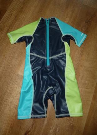 Солнцезащитный костюм для купания, гидрокостюм на 2 года oxylane2 фото
