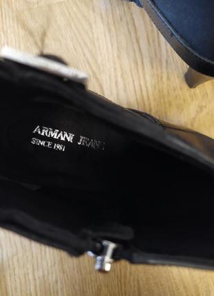 Ботинки armani jeans8 фото