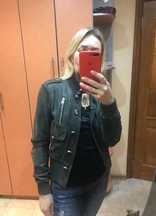 Кожаная куртка punto