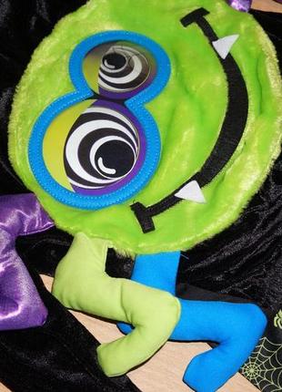 Карнавальный костюм на хэллоуин паук 1,5-2 года хелловін карнавальний павук8 фото