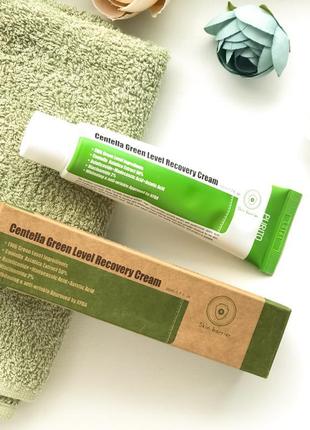 Відновлюючий крем для обличчя з екстрактом центелли purito centella green recovery cream