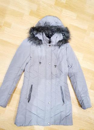 Демісезонна куртка подовжена пальто