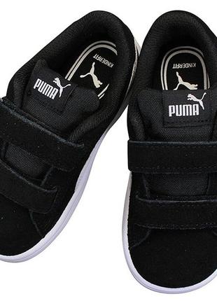 Дитячі кросівки puma smash v2 suede, 100 % оригінал4 фото