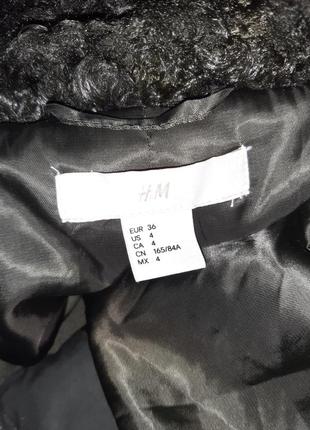 H&m фірмова куртка з еко хутра оригінал з шотландії.2 фото