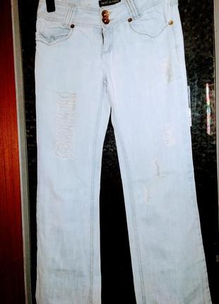 Сумер модные рваные винтажные джинсы, покупали в германии