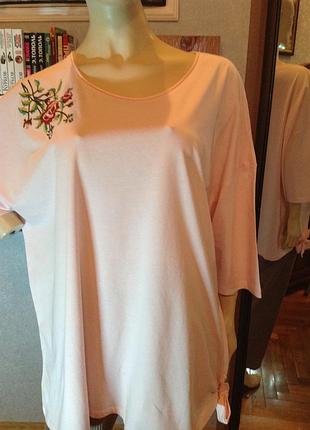 Натуральная, мягкая и уютная блуза бренда triangle, р. 62-68