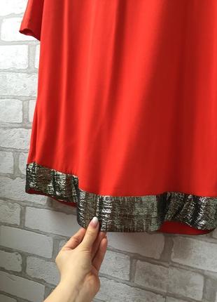 Червоне пряме плаття2 фото