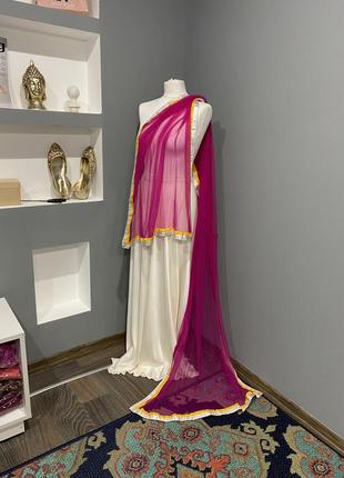 Шаль дупатта накидка индийская