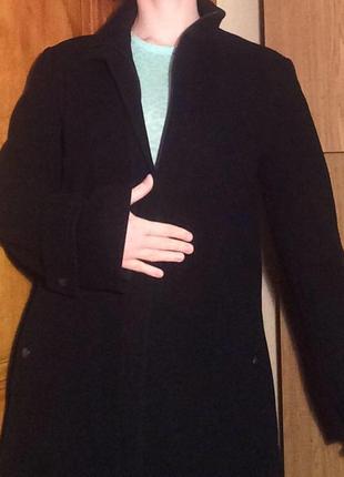 Пальто длинное шерстяное пальтишко италия2 фото