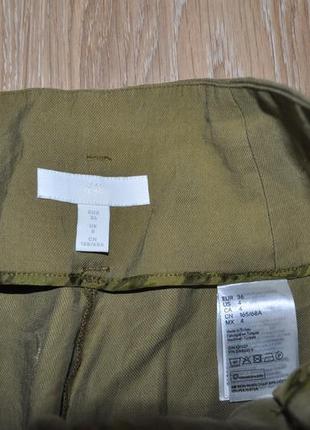 Укороченные брюки из воздушной ткани из лиоцелла h&m6 фото