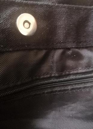 Молодёжная сумка из джинсовой ткани4 фото
