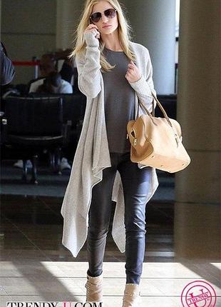 Кардиган накидка пальто большой размер/баталл