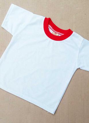 Идеальная белая футболка на 1-1,5 г, f-n-108