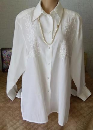 Белая блузка joy miss1 фото