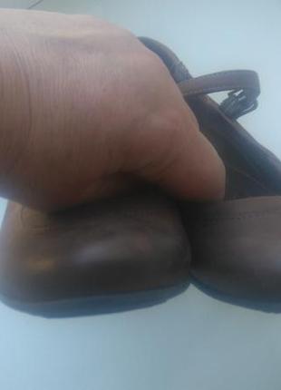 Бомбезные неубиваемые кожаные брендовые туфли marc р.55 фото