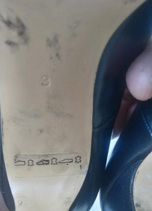 Шикарные стильные фирменные кожаные туфли peter kaiser р.3 (35)5 фото