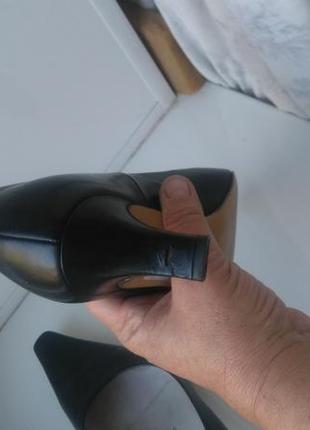 Шикарные стильные фирменные кожаные туфли peter kaiser р.3 (35)6 фото