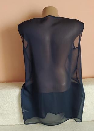 В ідеалі!легесенький шифонова довга блузочка-туніка,вказано р. xl.2 фото