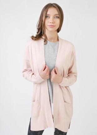 Женский кардиган тонкой вязки 100 хлопок размер евро 40/42 esmara