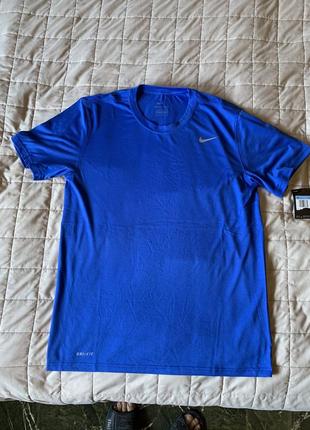 Футболка nike legend dry fit royal blue