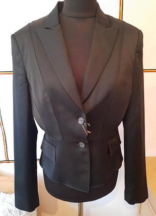 Пиджак шерсть с шелком достойного бренда