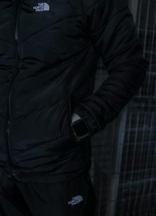 Куртка tnf черная5 фото