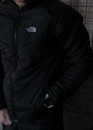 Куртка tnf черная4 фото