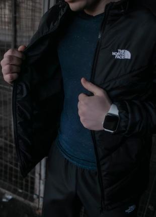 Куртка tnf черная6 фото