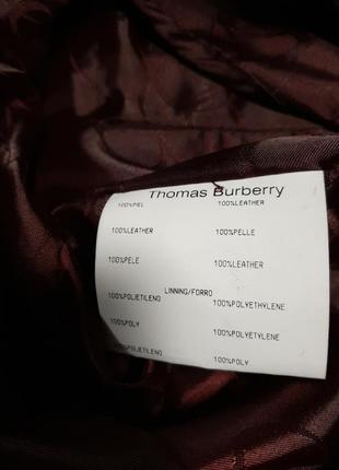 Платье из натуральной кожи thomas burberry8 фото