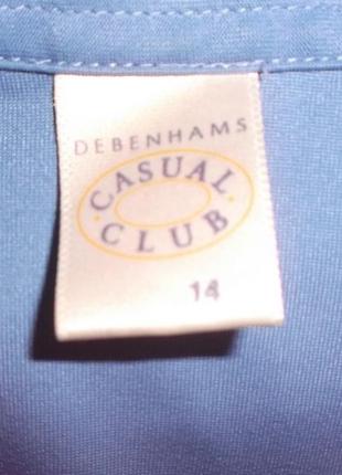 Рубашка классика с карманчиками распродажа р. 14 - l - xl- casual club4 фото