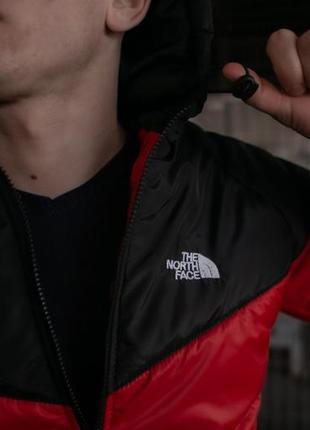 Комплект tnf куртка чорно-червона + штани tnf + барсетка tnf у подарунок!2 фото