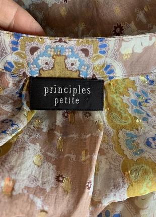 Шелковая блуза principles petite8 фото