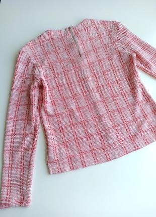 Стильний лонгслив / трикотажний светр з тканини букле5 фото