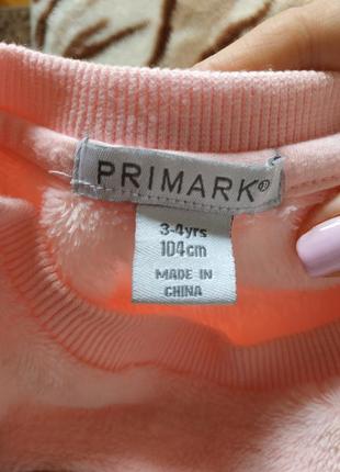 Реглан кофта меховушка primark2 фото