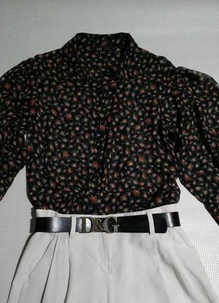 Блуза zara с объемными  рукавами буфами5 фото